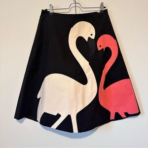 Kate Spade COLLECTIBLE Flamingo Skirt
